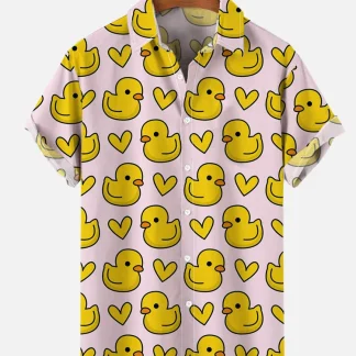 Cute Shirts with Printed Ducks