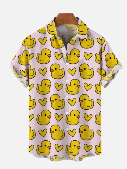 Cute Shirts with Printed Ducks