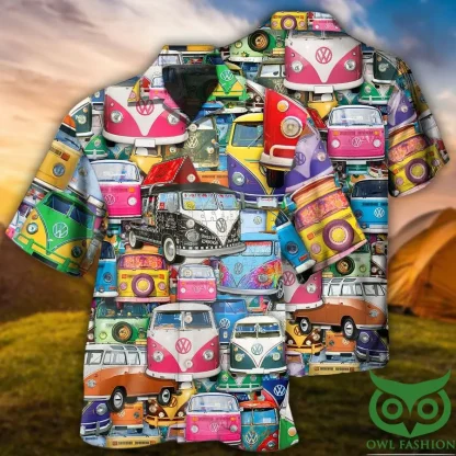 Trendy Shirt with Creative Vibrant Print - Image 5