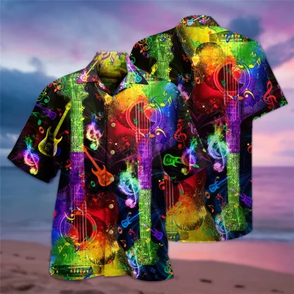 Trendy Shirt with Creative Vibrant Print - Image 10