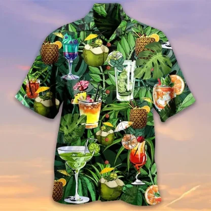 Trendy Shirt with Creative Vibrant Print - Image 9