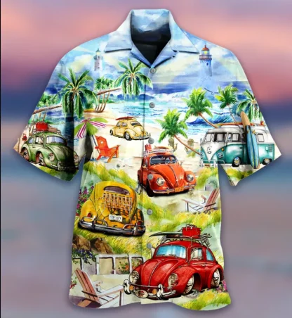 Trendy Shirt with Creative Vibrant Print - Image 11