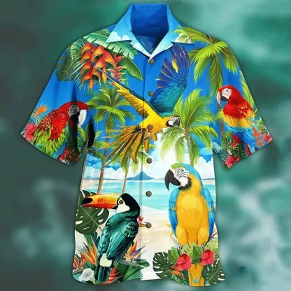 Trendy Shirt with Creative Vibrant Print - Image 2