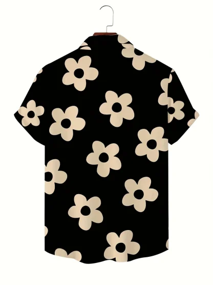Floral Print Buttoned Summer Shirt - Image 2