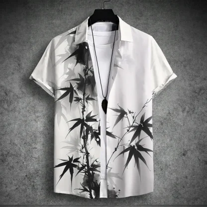Soft Button Up Shirt with Short Sleeve - Image 5